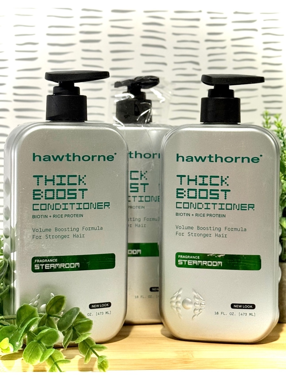 3-Pack Hawthorne Thick Boost Conditioner